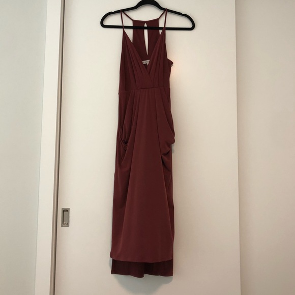 BCBGeneration DELLA SLEEVELESS MIDI DRESS - Picture 1 of 5